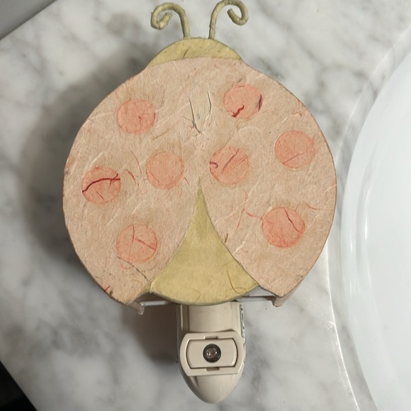 Pottery Barn Kids ladybug nightlight - Picture 3 of 3